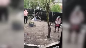 Someone Tried To Chop Down A Tree With A Chainsaw