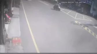 Speeding Car Hits Waiting Motorcyclist, Killing Him