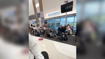 Psycho Airline Passenger Suffers Mental Breakdown