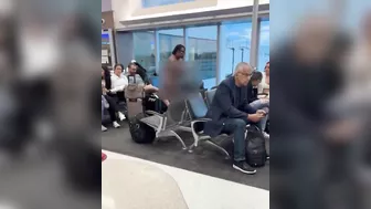 Psycho Airline Passenger Suffers Mental Breakdown