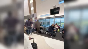 Psycho Airline Passenger Suffers Mental Breakdown