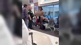 Psycho Airline Passenger Suffers Mental Breakdown