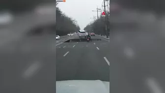 Horrifying Video Shows Earth Cracking Apart