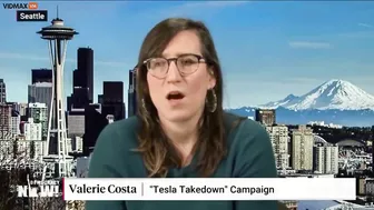 Tesla Protest Organizer Says She Supports Vandalism