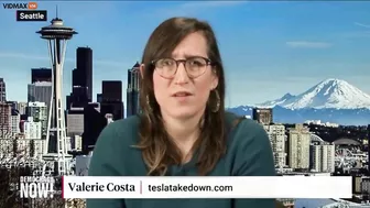 Tesla Protest Organizer Says She Supports Vandalism