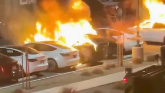 FBI Investigating String Of Tesla Car Fires
