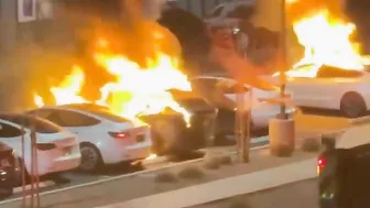 FBI Investigating String Of Tesla Car Fires
