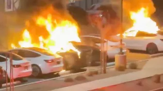 FBI Investigating String Of Tesla Car Fires