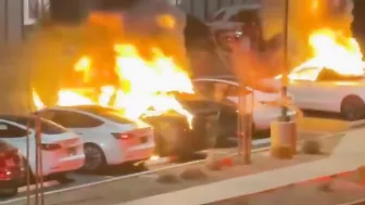 FBI Investigating String Of Tesla Car Fires