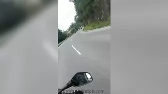 The Unluckiest Motorcyclist In The World