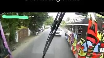 Bus Overtaking Multiverse