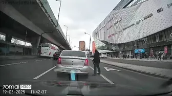 This Guy Has To Take Important Documents To The Office