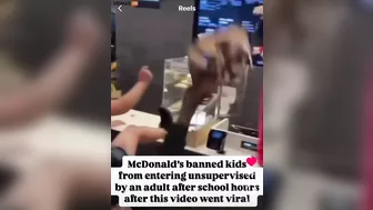 This Is Why Some McDonald's Restaurants Don't Allow Teenagers To Enter The Store Without A Parent