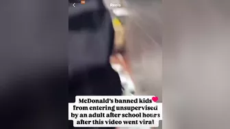This Is Why Some McDonald's Restaurants Don't Allow Teenagers To Enter The Store Without A Parent