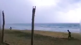 Three People Struck By Lightning On The Beach
