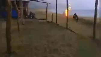 Three People Struck By Lightning On The Beach