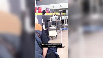 'Totally Depraved' Man Smashes Money With Hammer At Chilean Airport