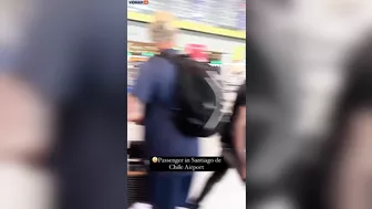 'Totally Depraved' Man Smashes Money With Hammer At Chilean Airport