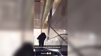 Total Degenerate Dropped A Seat From The Second Floor On The West Side