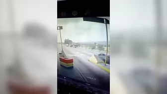 Tragedy: Two Motorcyclists Lose Balance At The Wrong Moment