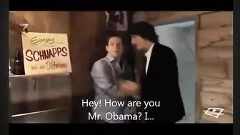 Trudeau Demonstrates Falling Down The Stairs