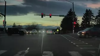 Motorcyclist Spins In The Air After Turning