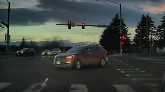 Motorcyclist Spins In The Air After Turning
