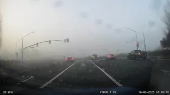 Sacramento's Foggy Mornings Are A Good Time To Run A Red Light