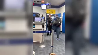 Video Shows Crazed Man Beating United Airlines Gate Agent To Death