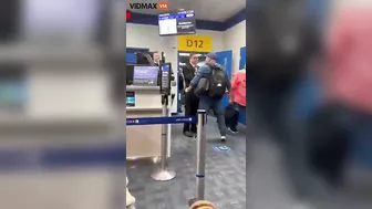 Video Shows Crazed Man Beating United Airlines Gate Agent To Death