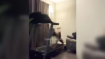 Watch Me Use The Treadmill