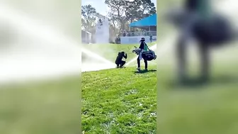 What Would Happen If You Hit A Sprinkler With A Golf Club?