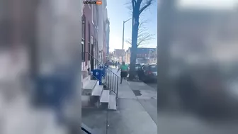 Crazy Video Shows Moment A Fat Woman Chases Another Fat Woman