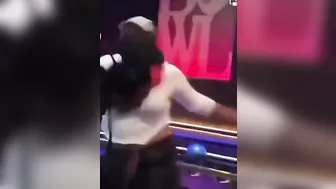 Woman Knocks Man Down, Then Gets Beaten