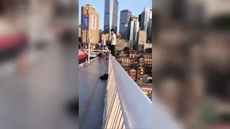 The Young Man Fell Backwards And Ended It All