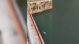The Young Man Fell Backwards And Ended It All