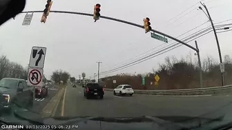 Cars Cross Three Lanes Without Looking