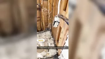 Fortunately, The Pliers Have Insulated Handles
