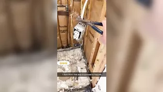 Fortunately, The Pliers Have Insulated Handles