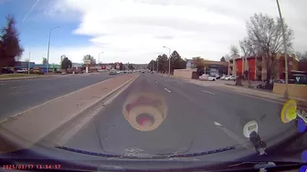 He Was Waiting At A Stop Sign And I Had The Right Of Way, But He Drove On Anyway.