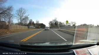 Idiot From New York Nearly Hits Pedestrian